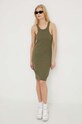 Бавовняна сукня G-Star Raw D24485.D289 зелений SS24