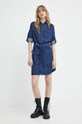 G-Star rochie D24350.D548 bleumarin SS24