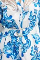 Marciano Guess sukienka z domieszką lnu BLUE NOTE