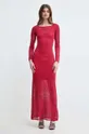 Marciano Guess sukienka HYDRA Materiał zasadniczy: 83 % Rayon, 11 % Poliester, 6 % Włókno metaliczne, Podszewka: 95 % Wiskoza, 5 % Elastan