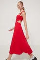 Superdry sukienka czerwony