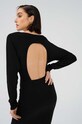 Saint Body rochie SB.510 negru SS24