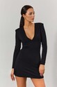 Saint Body rochie SB.334 negru SS24