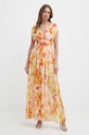 Îmbrăcăminte Morgan rochie RAMET.F RAMET.F.MULTICO portocaliu