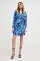 Morgan rochie REGAN.F REGAN.F.MULTICO albastru SS24