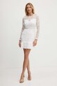Morgan sukienka RILLE RILLE.OFF.WHITE biały SS24