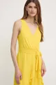 żółty Morgan sukienka ROSVAL