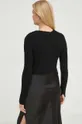 czarny AllSaints sukienka i sweter z wełną