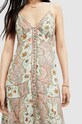 Φόρεμα AllSaints Dahlia Cascade WD536Z πολύχρωμο SS24