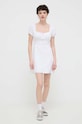 Hollister Co. sukienka lniana KI359.4075.100 biały SS24