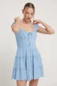 niebieski Hollister Co. sukienka