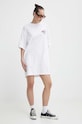 Tommy Jeans pamut ruha DW0DW18095 fehér SS24