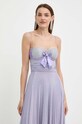 Šaty Elisabetta Franchi AB62942E2 fialová