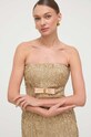 Elisabetta Franchi sukienka złoty AB64042E2