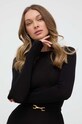 Elisabetta Franchi sukienka czarny AB64542E2