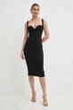 Сукня Elisabetta Franchi AB65542E2 чорний SS24