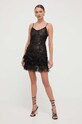 Elisabetta Franchi rochie AB62442E2 negru SS24