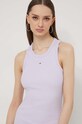 Сукня Tommy Jeans фіолетовий DW0DW17406