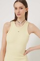 Šaty Tommy Jeans DW0DW17406 žlutá SS24