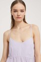 Бавовняна сукня Tommy Jeans фіолетовий DW0DW17940