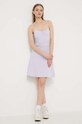 Сукня Tommy Jeans DW0DW17988 фіолетовий SS24