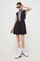 Tommy Jeans rochie DW0DW17928 negru SS24