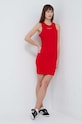 Tommy Jeans rochie DW0DW17934 rosu SS24