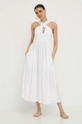 Max Mara Beachwear vestito da mare bianco