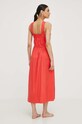 Пляжное платье Max Mara Beachwear 2416221079600 красный SS24