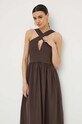 Max Mara Beachwear rochie de plajă maro 2416221079600