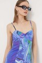 Šaty Desigual BLEU LACROIX 24SWVW80 fialová