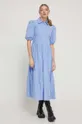 Desigual sukienka ALEJANDRIA niebieski