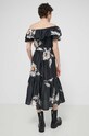Îmbrăcăminte Desigual rochie din bumbac GEORGEO 24SWVW02 negru