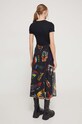Odzież Desigual sukienka LIN LACROIX 24SWVK47 czarny