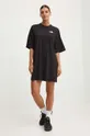 Obleka The North Face W S/S Essential Oversize Tee Dress črna