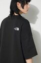 Φόρεμα The North Face W S/S Essential Oversize Tee Dress NF0A87NFJK31 μαύρο