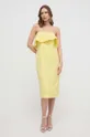 Φόρεμα Bardot GARNET κίτρινο