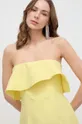 żółty Bardot sukienka