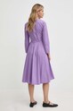 Odzież MAX&Co. sukienka bawełniana 2416221154200 fioletowy