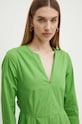 MAX&Co. rochie din bumbac 2416221154200 verde