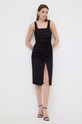 Джинсовое платье Karl Lagerfeld 241W1303 чёрный SS24