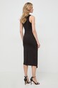 Karl Lagerfeld sukienka 241W1352 czarny SS24