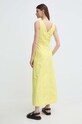 Îmbrăcăminte Karl Lagerfeld rochie din bumbac 241W1310 galben
