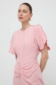 Φόρεμα Victoria Beckham ροζ 1224WDR005227B