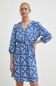 Šaty Morgan RORIANE RORIANE.MULTICO modrá SS24