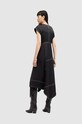 AllSaints sukienka AGNES czarny W194DA