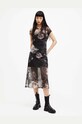 Šaty AllSaints HANNA midi vícebarevná WD506Z