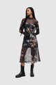 AllSaints rochie HANNA WD657Z multicolor
