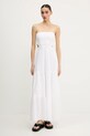 Rip Curl rochie din bumbac bej 04SWDR