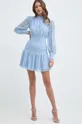 blu Bardot vestito REMY